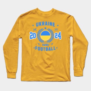 Ukraine Euro Football Fan Long Sleeve T-Shirt